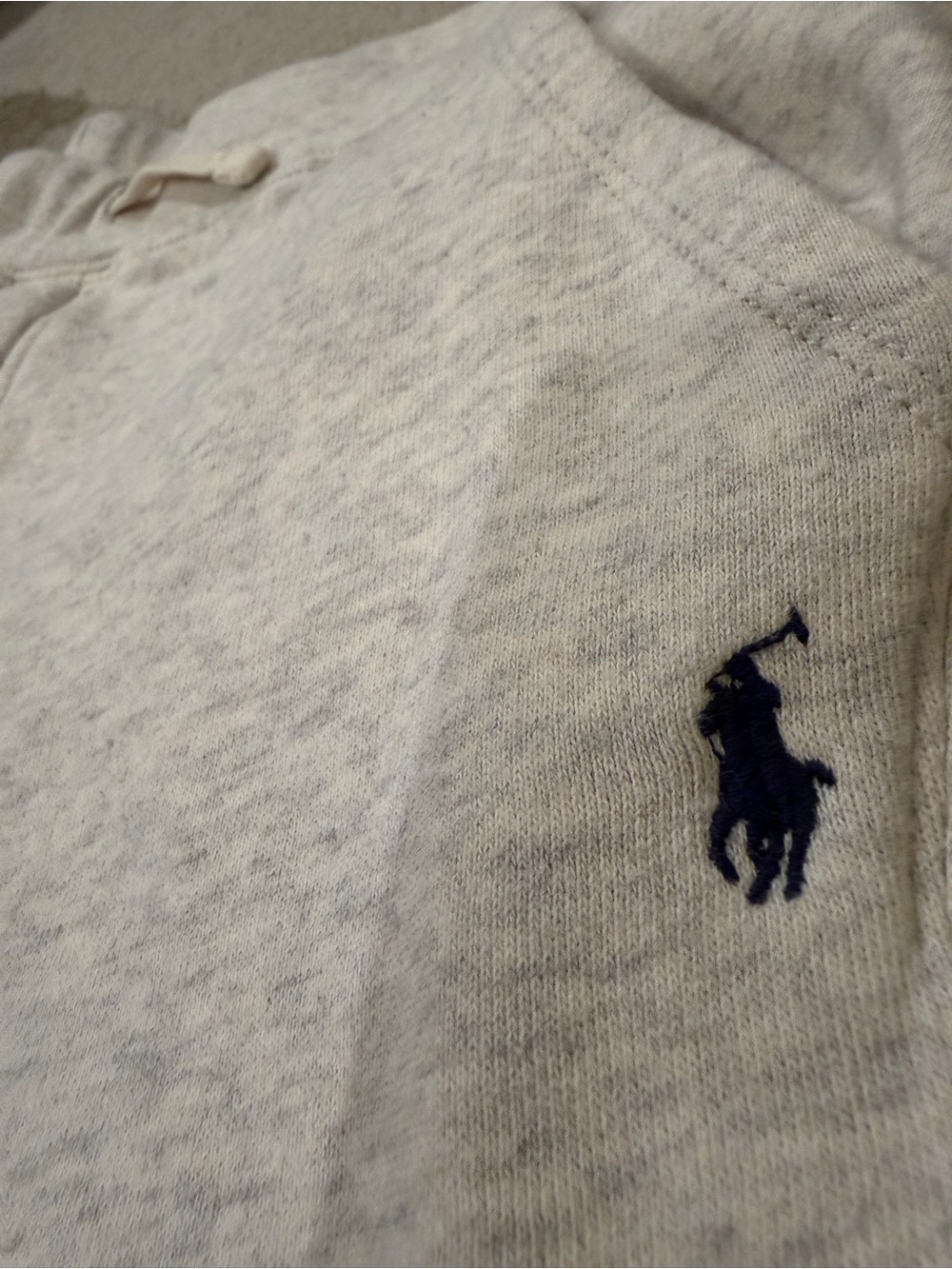 Polo Ralph Lauren Boys Tracksuit Pants Light Grey XL/TG 18-20 Sweatpants Jogger - Picture 4 of 5
